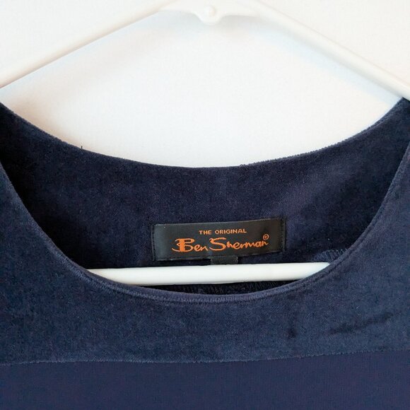 Ben Sherman velvet mini dress - Picture 2 of 3